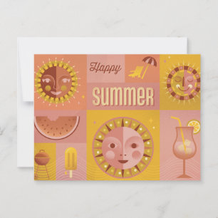Cartão postal de verão