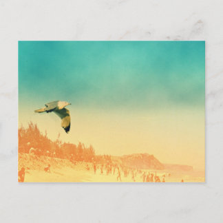 Cartão Postal de Verão Vintage