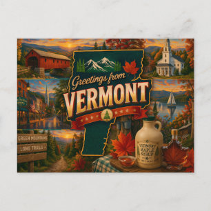 Cartão Postal de Vermont