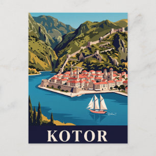 Cartão Postal de Viagem Antigo   KOTOR