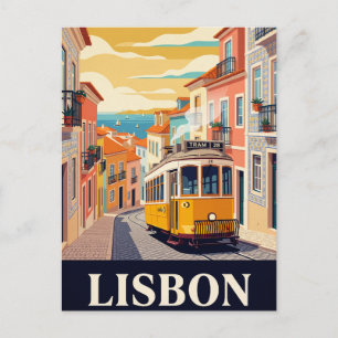 Cartão Postal de Viagem Antigo   LISBOA
