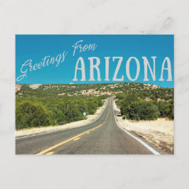 Cartão postal de viagem arizona Road