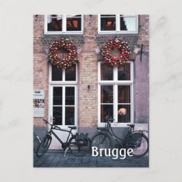 Cartão postal de viagem Brugge Belgium
