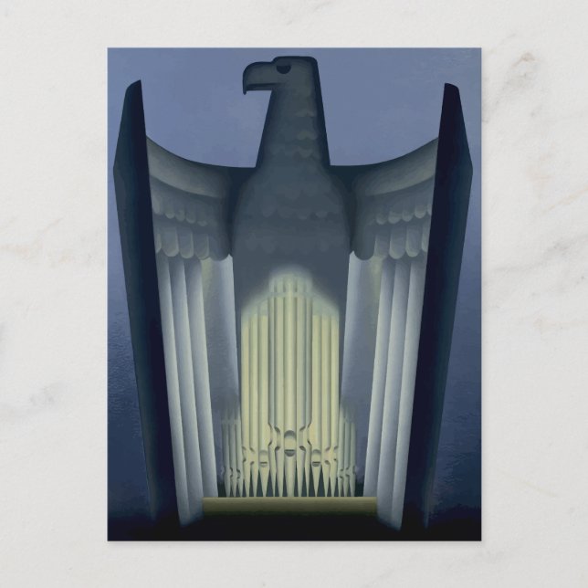 Cartão Postal de Viagem da Alemanha (Frente)