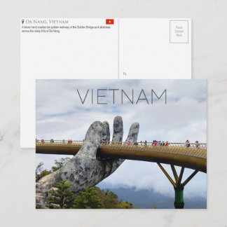 Cartão Postal de Viagem de Da Nang, Vietnã