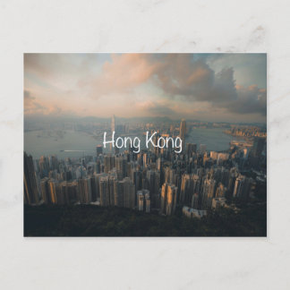 Cartão Postal de Viagem de Hong Kong