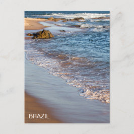 Cartão postal de Viagem de praia Brasil