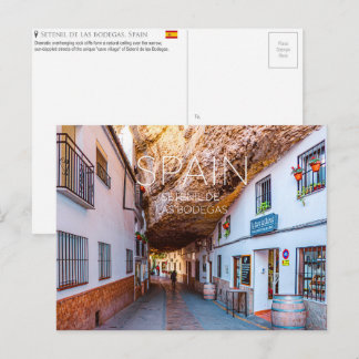 Cartão Postal de Viagem de Setenil De Las Bodegas,