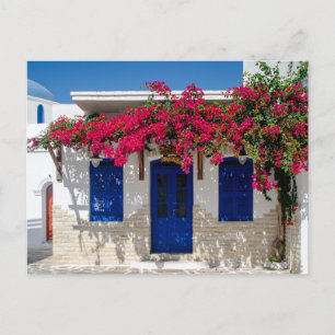 Cartão Postal de Vibes da Ilha Grega