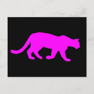 Cartão postal de vida selvagem do Puma Cougar Mage