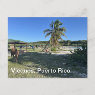 Cartão postal de Vieques, Porto Rico