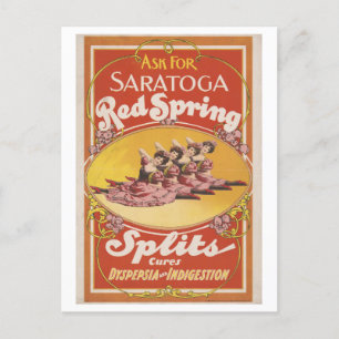 Cartão postal de Vintage Patent Medicine