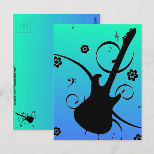 Cartão Postal de Violão