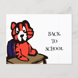 Cartão Postal De Volta À Escola