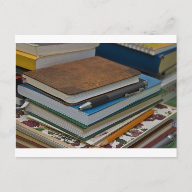 Cartão Postal de volta à escola (Frente)