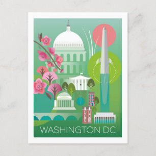 Cartão Postal de Washington DC