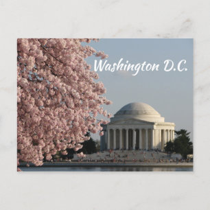 Cartão Postal de Washington DC na Primavera