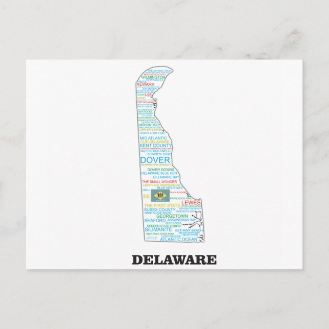 CARTÃO POSTAL DE WORD STATE (Frente)