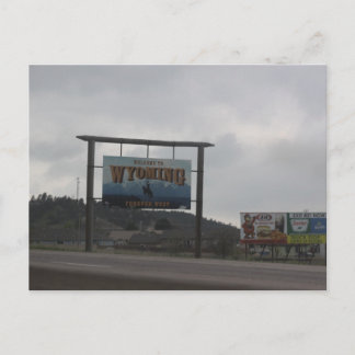 Cartão Postal de Wyoming