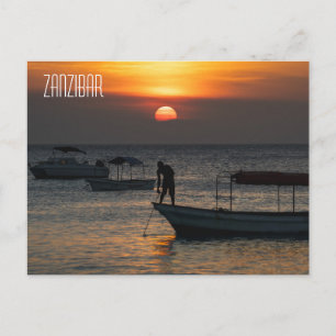 Cartão Postal de Zanzibar