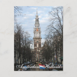 Cartão postal de Zuiderkerk Holland