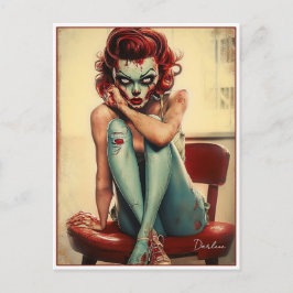 Cartão Postal Dead, Dreamy, and Dangerously Darling: Darlene