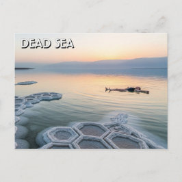 Cartão Postal Dead Sea Jordan Travel