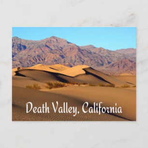 Cartão Postal Death Valley National Park, California Postcard