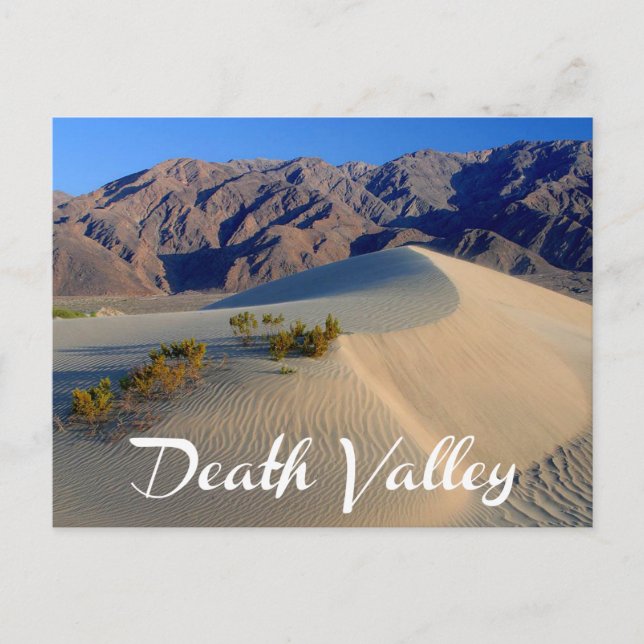 Cartão Postal Death Valley National Park, California Postcard (Frente)