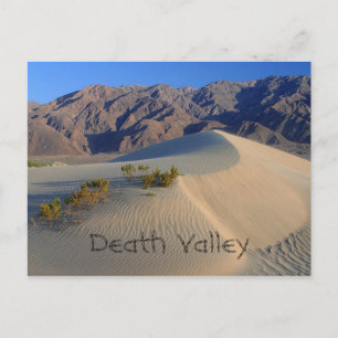 Cartão Postal Death Valley Sand Dunes
