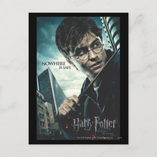 Cartão Postal Deathly Hallows - Harry