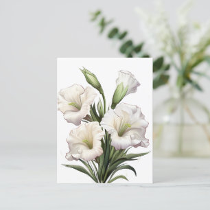 CARTÃO POSTAL DEBORAH STEWART MINISTRIES-WHITE LILY