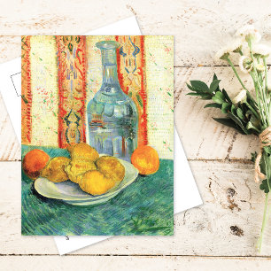 Cartão Postal Decanter e Lemons Vincent van Gogh