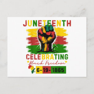 Cartão Postal Décima Junta Celebrando a Liberdade Negra História