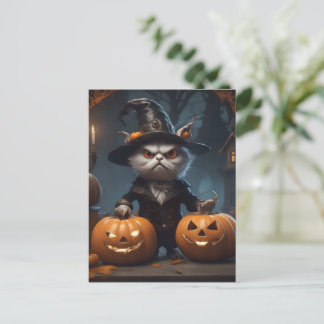 Cartão Postal decor de halloween