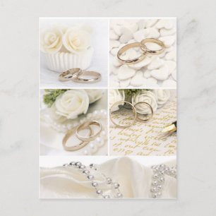 Cartão Postal decoração de casamento