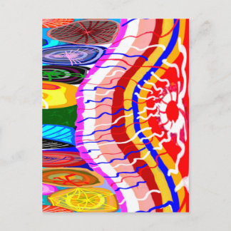 Cartão Postal Decoração festiva oriental