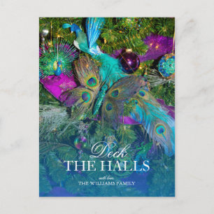 Cartão Postal Decorações de Natal da Pavão