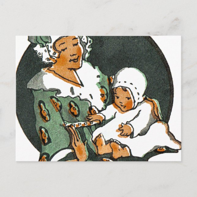 Cartão Postal Dedos do pé do bebê (Frente)