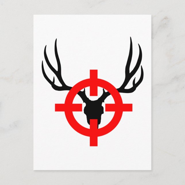Cartão Postal Deer Hunter - Bullseye (Frente)