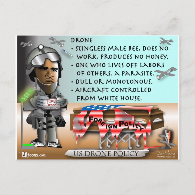 Cartão Postal Definição do Drone (Frente)