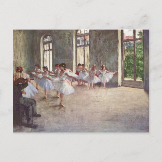 Cartão Postal Degas Art (Frente)