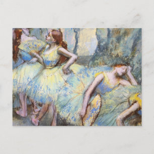 Cartão Postal Degas Balé Dancers Impressionista
