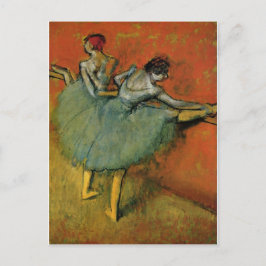 Cartão Postal Degas, Dançarinos no Barre