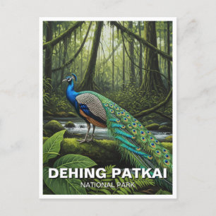 Cartão Postal Dehing Patkai National Park India Viagem