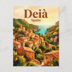 Cartão Postal Deià Espanha