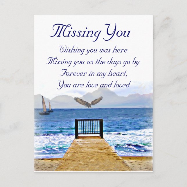 Cartão Postal Deixando Ir! (Frente)