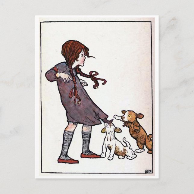 Cartão Postal "Deixe Cachorros Dormindo" (Frente)