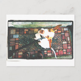 Cartão Postal Deixe-me entrar