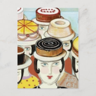 Cartão Postal Deixe-Os Vestir Cartão-Postal